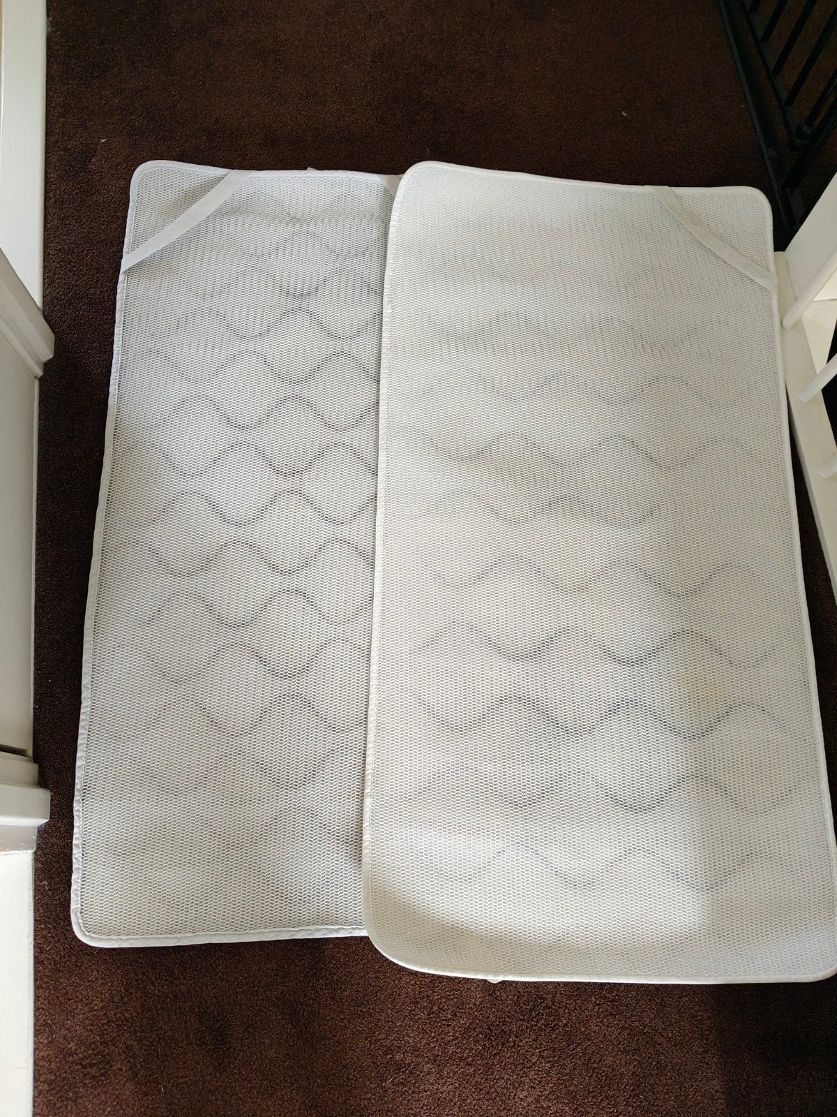 Aerosleep matras topper 110x55 cm (2 stuks), Ophalen, Zo goed als nieuw, Minder dan 140 cm, Minder dan 70 cm