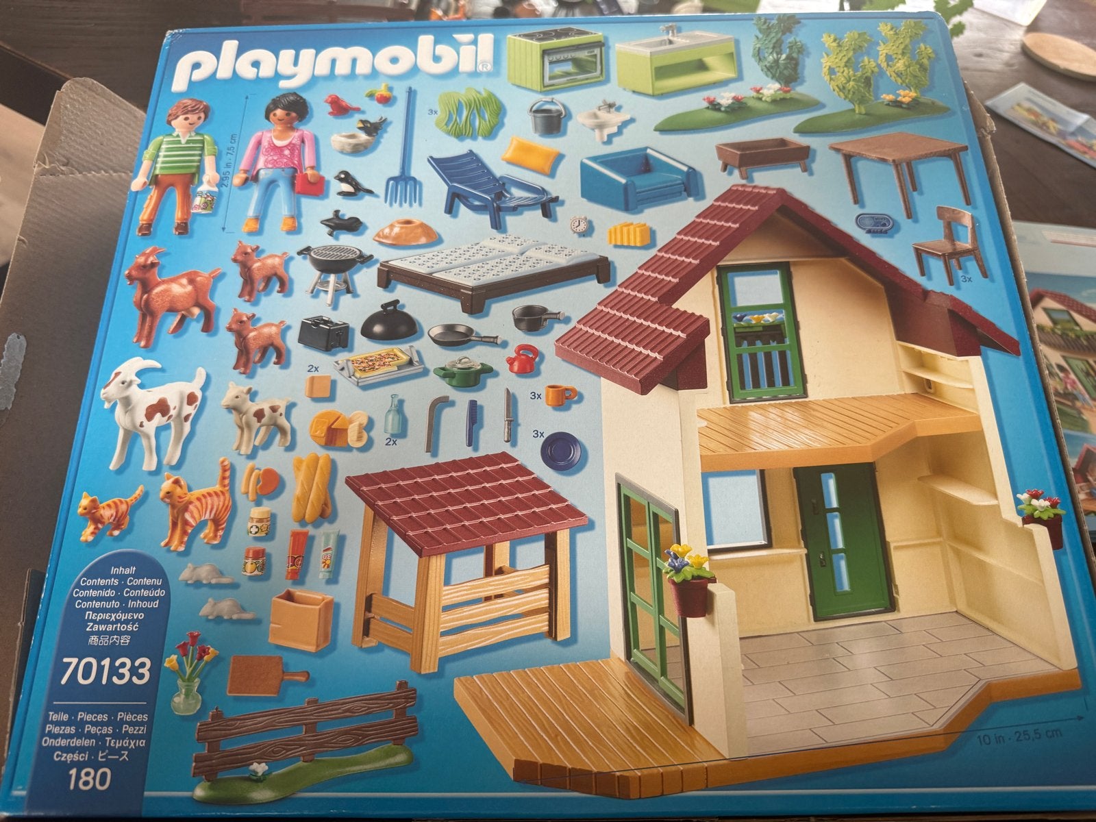 Playmobil Country 70133 Compleet - Boerderijhuis, Ophalen, Gebouw, Complete set, Zo goed als nieuw
