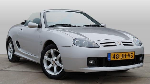 MG TF 1.8 I 135 2002 Grijs, Auto's, 13 km/l, 40 €/maand, Zwart, 4 cilinders