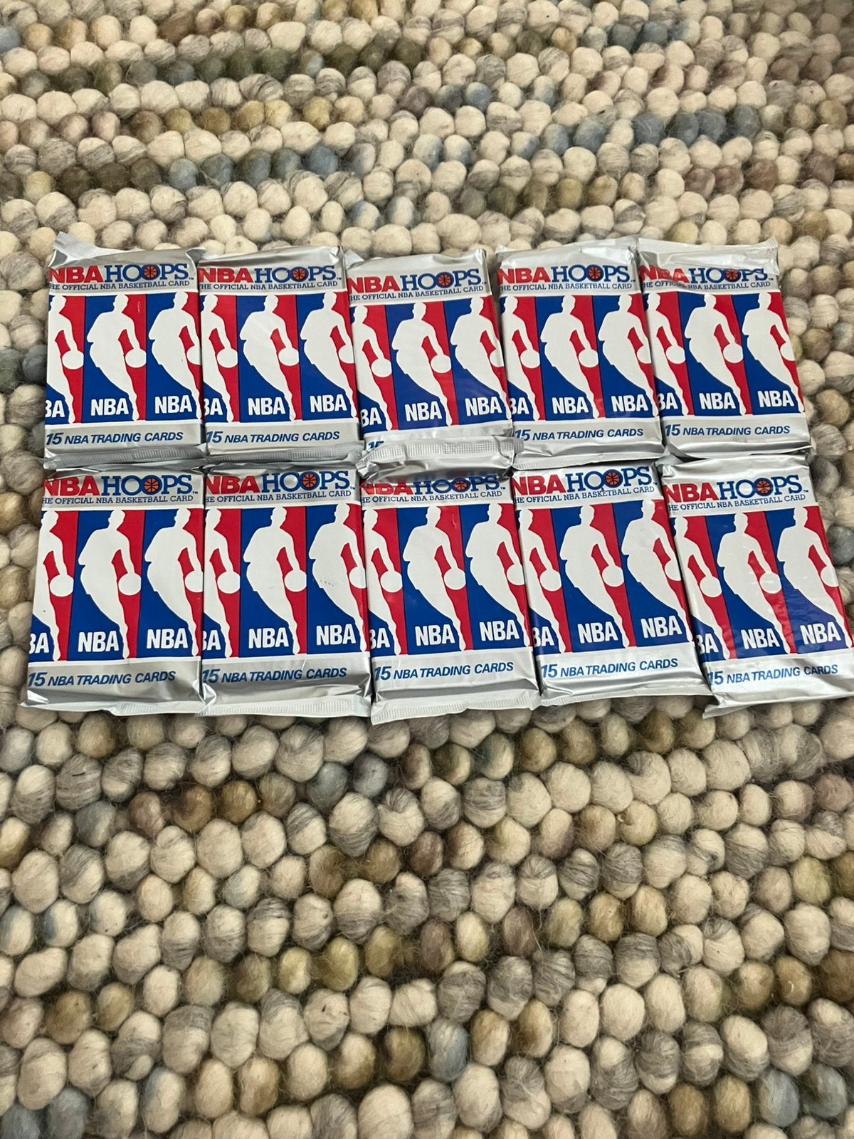 Nba hoops 10 pack 1990-1991, Ophalen of Verzenden, Meerdere stickers