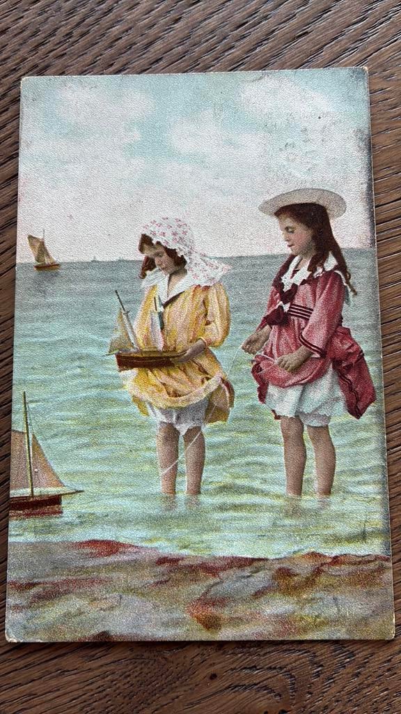 Pootje baden, met zeilbootjes spelen, Ophalen of Verzenden