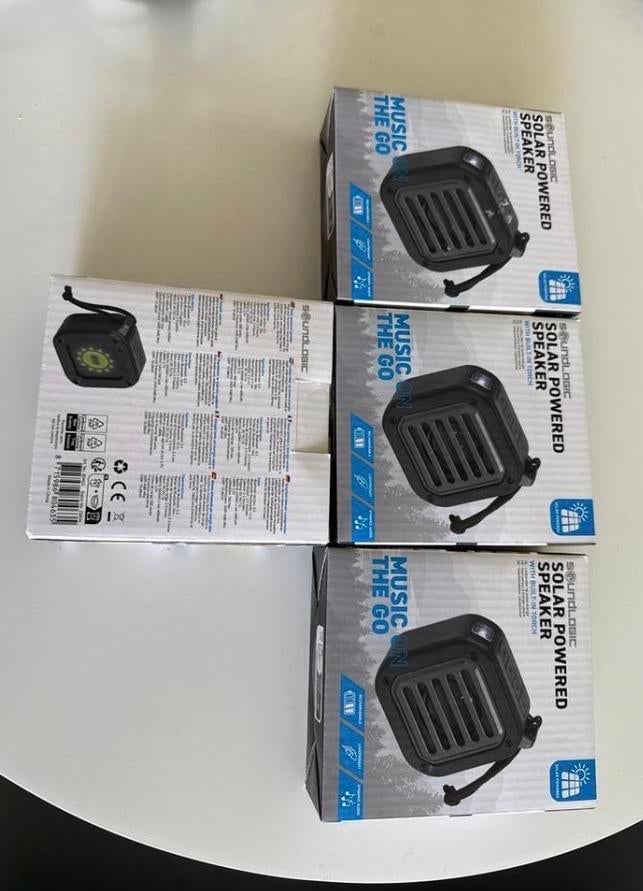 SoundLogic Solar Powered Speaker - Nieuw in doos, Overige merken, Overige typen, Nieuw, Ophalen of Verzenden