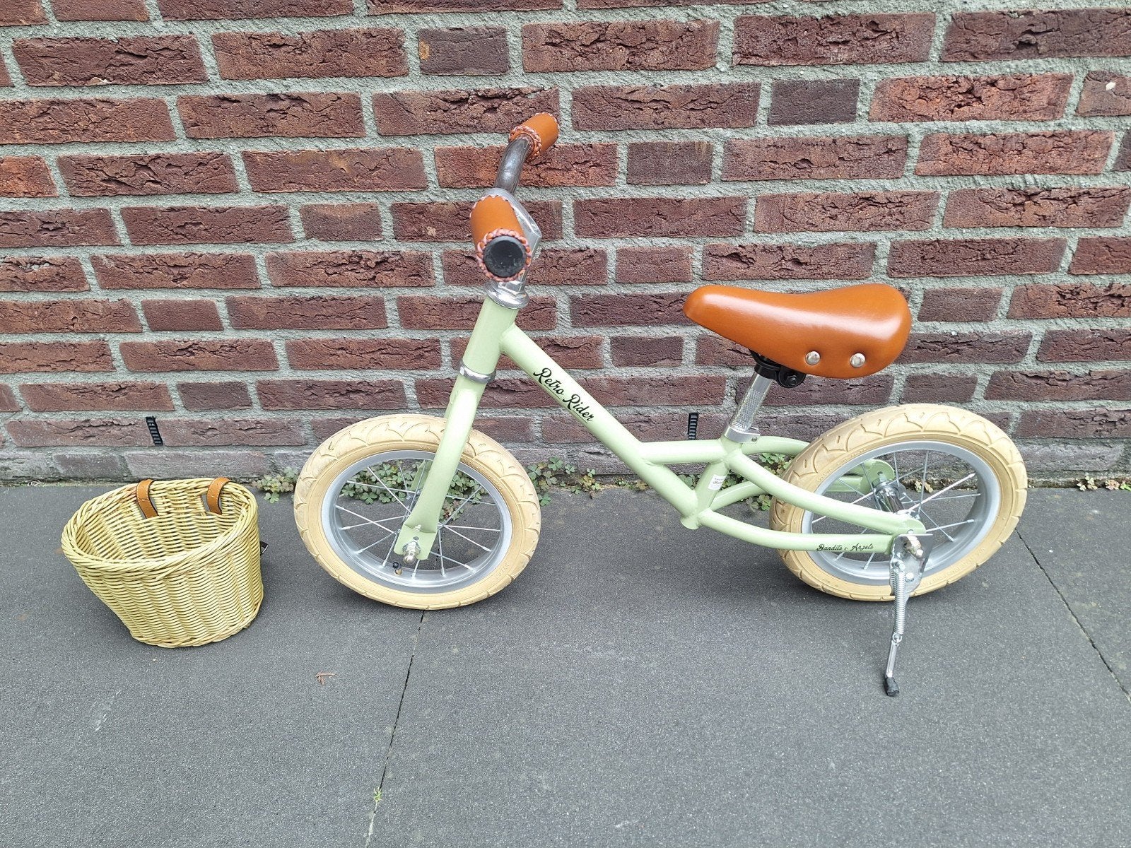 Loopfiets Bandits and Angels Retro Rider 12 inch unisex, Ophalen, Zo goed als nieuw, Minder dan 16 inch