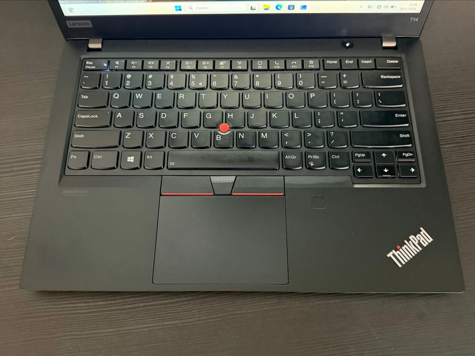 Lenovo ThinkPad T14 – i5 Generatie 10 – Windows 11, 256 GB, 2 tot 3 Ghz, Qwerty, 14 inch