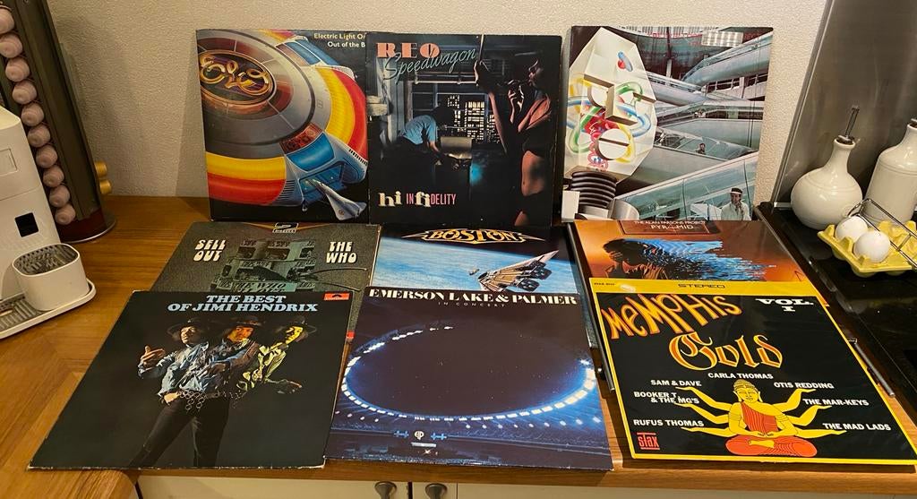 Diverse LP's in prima staat, Cd's en Dvd's, Vinyl | Rock, Ophalen of Verzenden, Gebruikt, 12 inch, Poprock