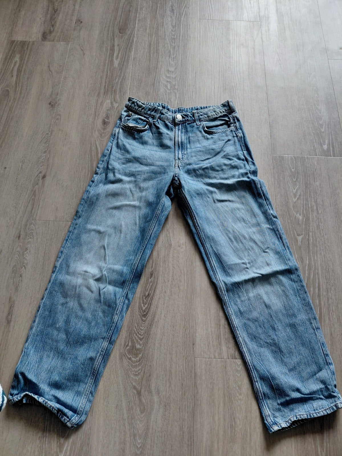 loose fit spijkerbroek, Broek, Gebruikt, Jongen of Meisje, H&M