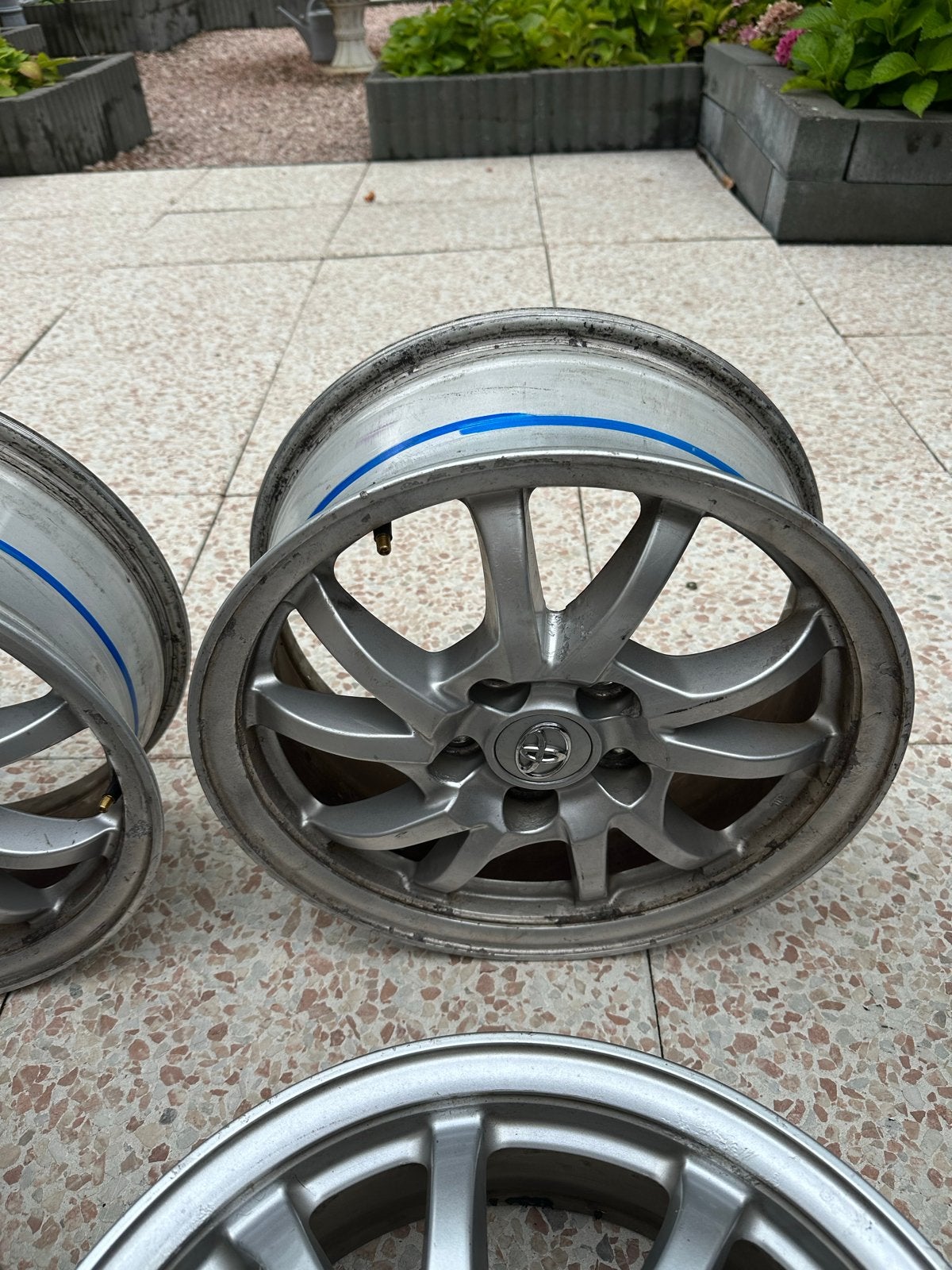 Prius plus Originele Toyota 16 inch lichtmetalen velgen, Ophalen, Gebruikt