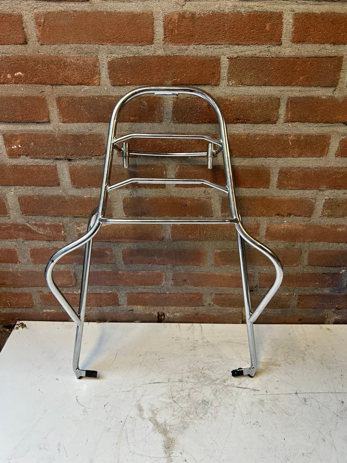Gilera runner achterrekje chrome, Ophalen