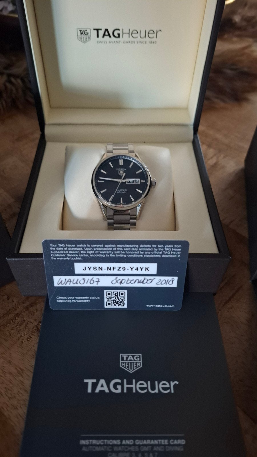 TAG Heuer Carrera Calibre 5 Automaat -  Nieuw, Staal, Staal, Polshorloge, Nieuw