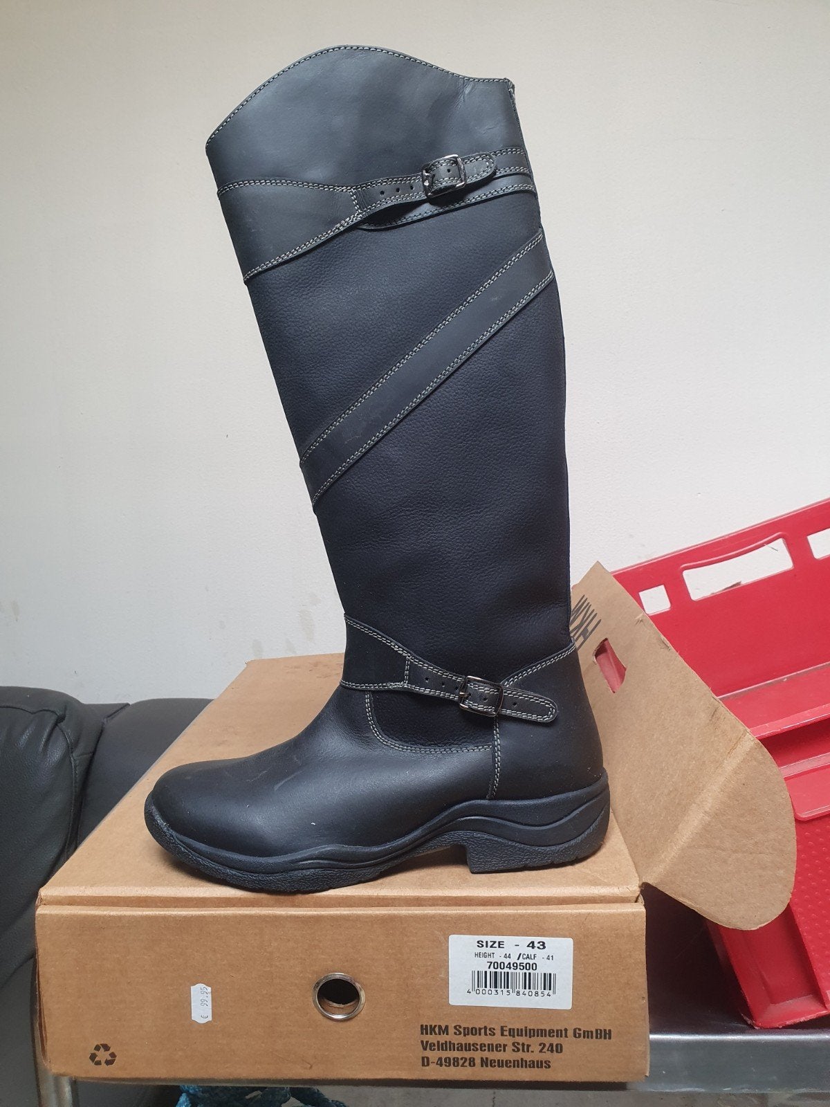 gloednieuwe HKM rijlaarzen, Dieren en Toebehoren, Paardrijkleding, Ophalen, Nieuw, Dames, Schoeisel