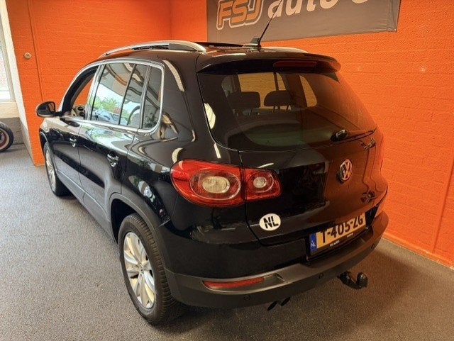Volkswagen Tiguan 2.0 TSI / AUTOMAAT / 4-MOTION / COMFORT&DE, Auto's, Automaat, Stof, Gebruikt, Zwart
