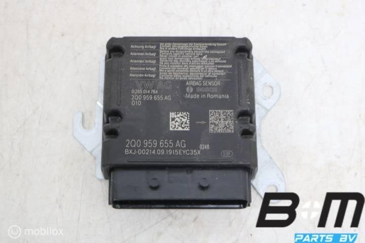 Airbagregelapparaat VW Polo 2G AW 2Q09596555AG, Gebruikt