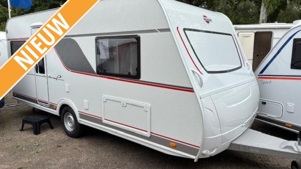 Bürstner Premio 460 TS 4890 euro korting, Caravans en Kamperen, Rondzit, Schokbreker, Tot en met 4, 1000 - 1250 kg