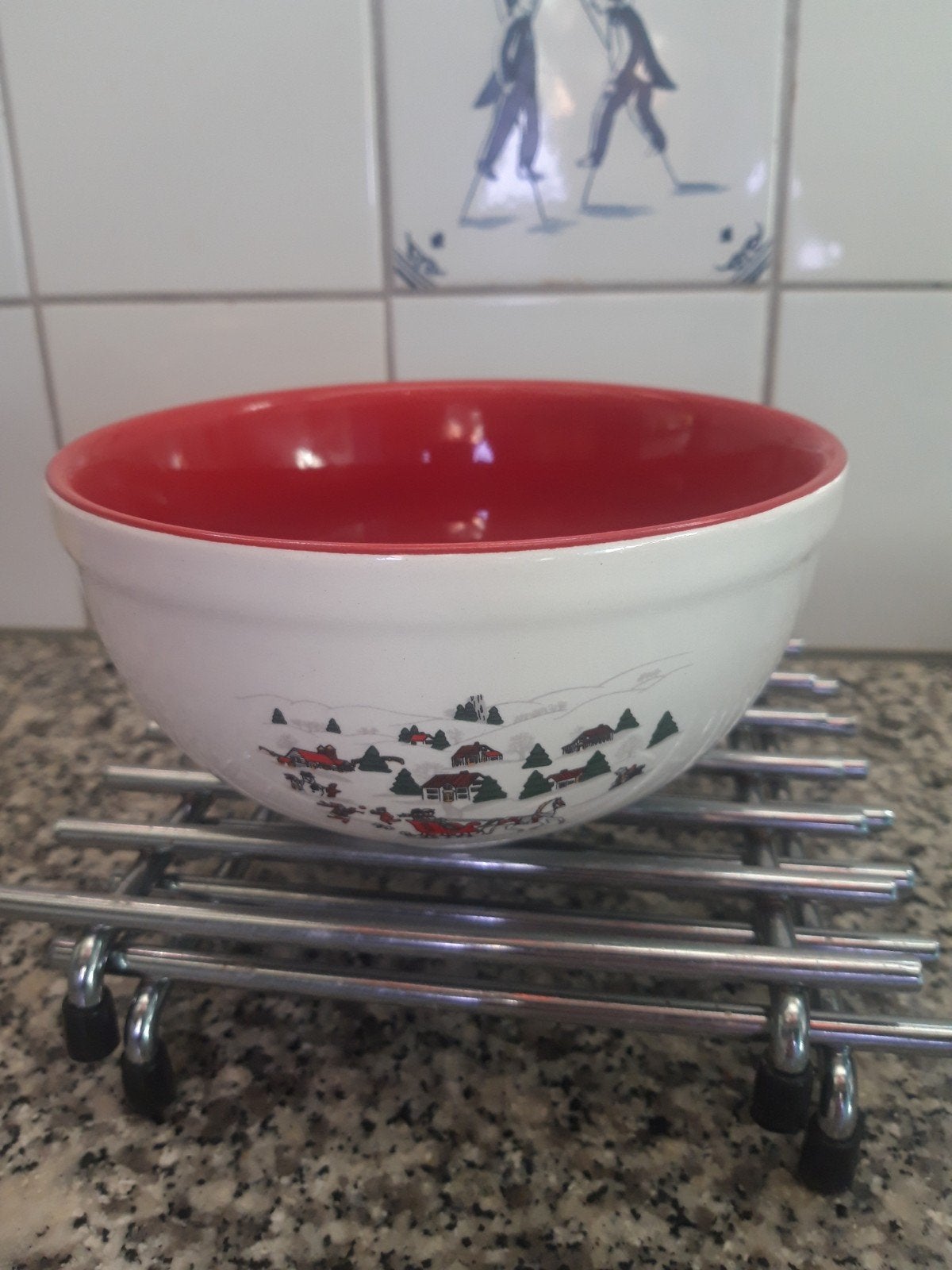 2 kerstschaaltjes Esschert Design, Ophalen, Zo goed als nieuw, Overige stijlen