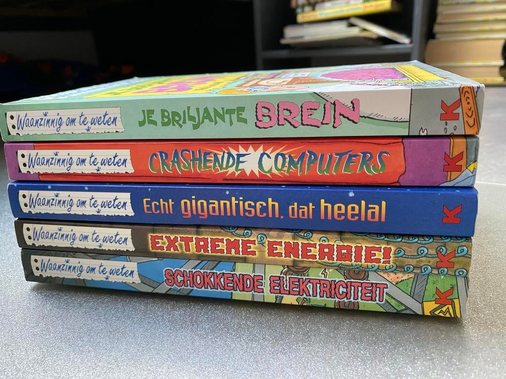 Waanzinnig om te weten boeken set, Ophalen, Gelezen, Non-fictie
