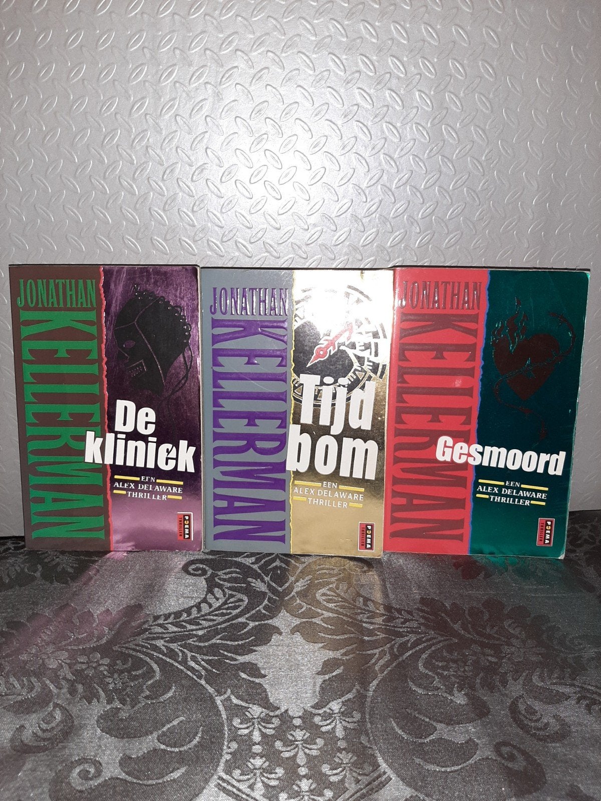 Jonathan Kellerman- De Kliniek, Tijd Bom, Gesmoord (3 boeken, Boeken, Detectives, Ophalen of Verzenden, Gelezen, Jonathan Kellerman
