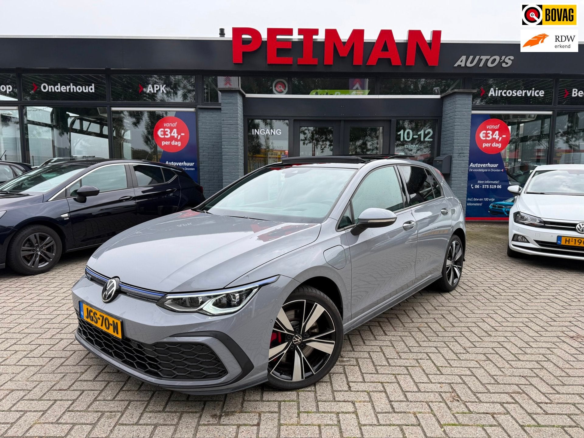 Volkswagen Golf 1.4 eHybrid GTE | Pano | Matrix | Head up di, Auto's, Gebruikt, Euro 6, 4 cilinders, 150 pk