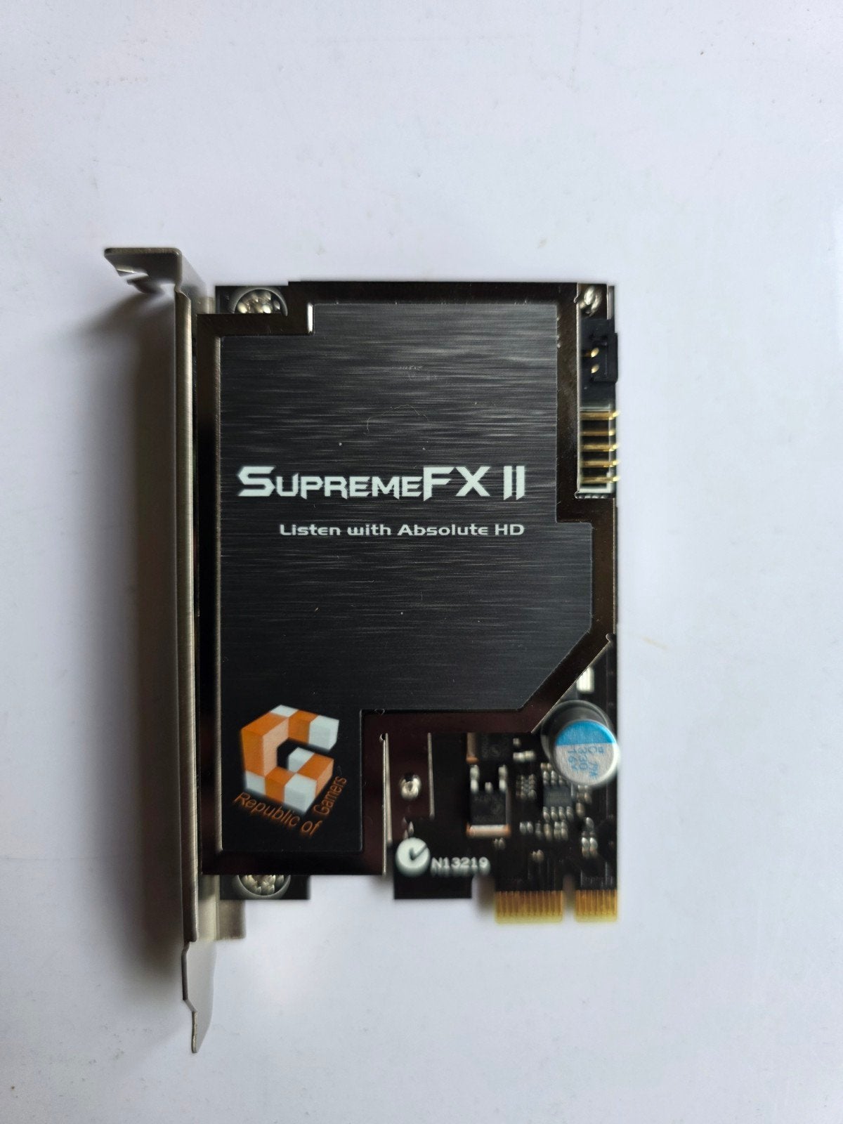 ASUS SupremeFX II geluidskaart - Uitstekende audiokwaliteit, Computers en Software, Ophalen of Verzenden, Zo goed als nieuw, Intern