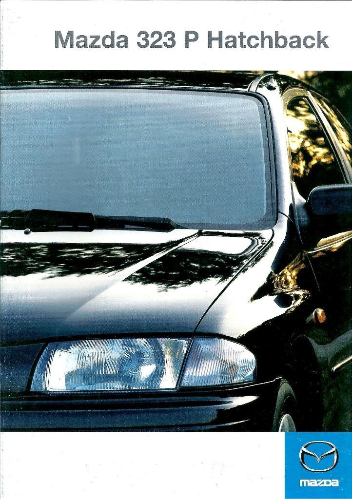 Folder Mazda 323 P 1998, Boeken, Auto's | Folders en Tijdschriften, Ophalen of Verzenden, Gelezen, Mazda