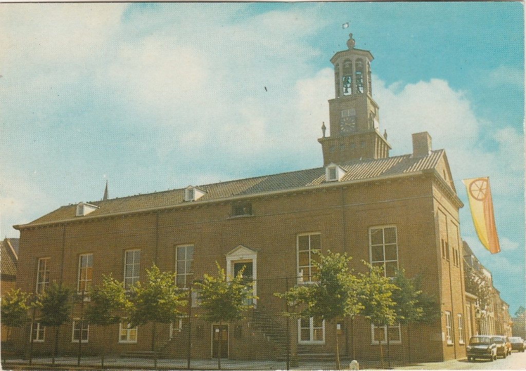 HEUSDEN Stadhuis, Verzenden, 1960 tot 1980, Ongelopen, Noord-Brabant