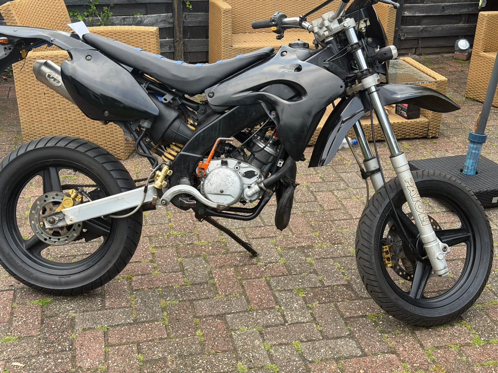 Motor Hispania Ryz Urban Pro schakelbrommer, Fietsen en Brommers, Ophalen, Gebruikt, Maximaal 45 km/u