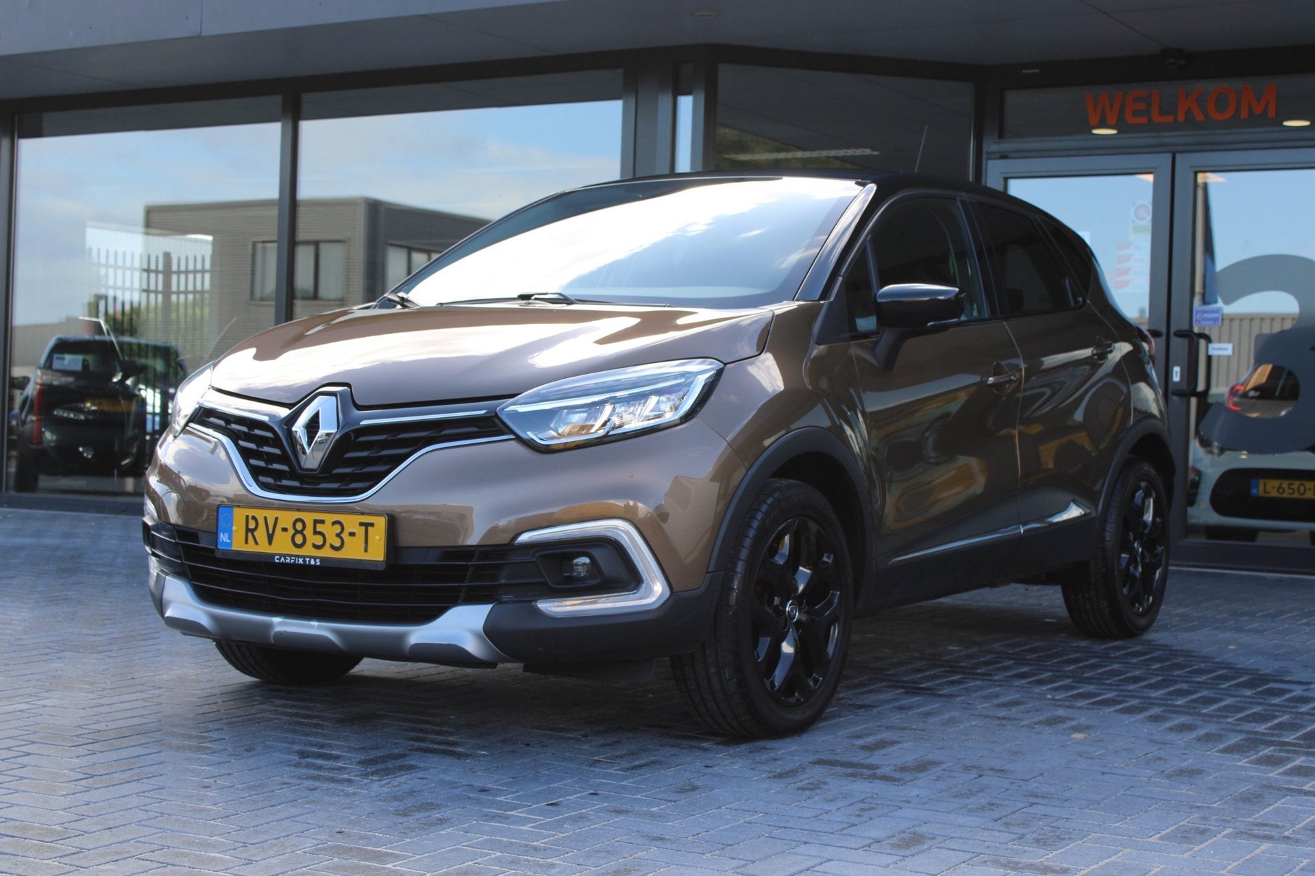Renault Captur 0.9 TCe Intens, Parkeersensoren achter, Navig, Auto's, Voorwielaandrijving, 898 cc, Stof, Gebruikt