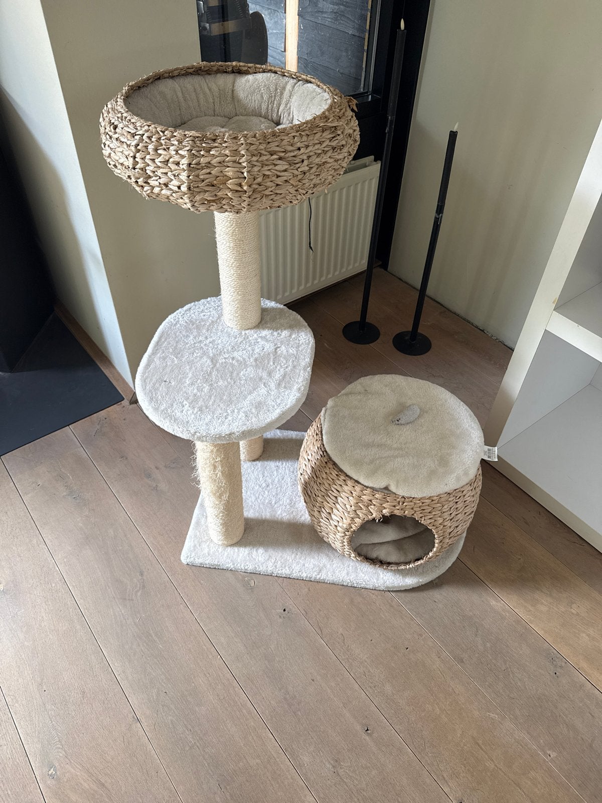 Krabpaal luxe, Ophalen