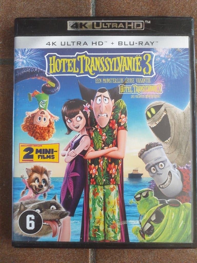 Hotel Transylvania 3 4K Bluray + 2D Bluray, Engels, Nederlands, Film, 4K Ultra HD Blu-ray