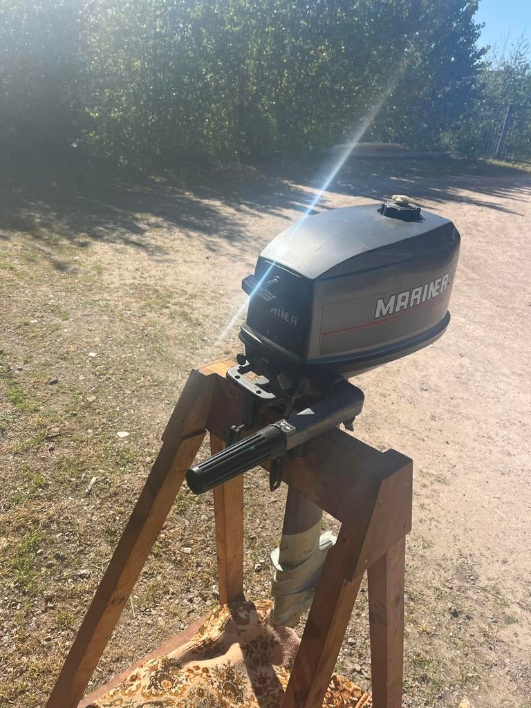 Mariner 4pk 2takt, Watersport en Boten, Buiten- en Binnenboordmotoren, Ophalen, Gebruikt, Minder dan 5 pk, Buitenboordmotor