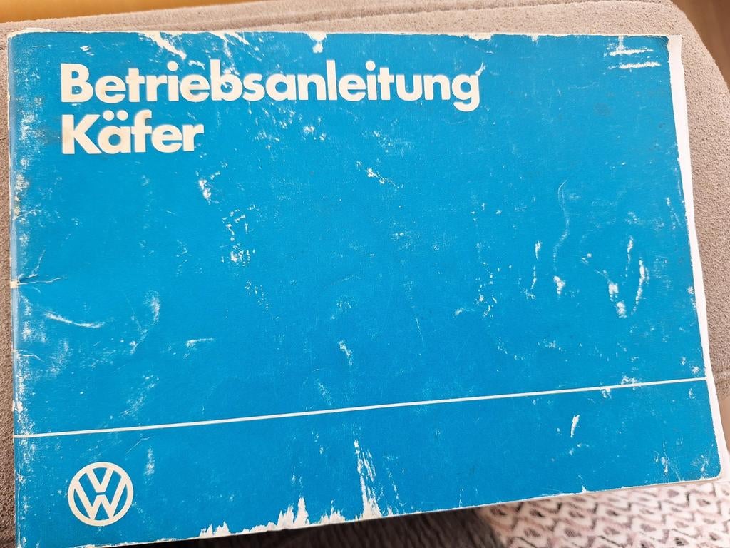Instructieboekje voor VW Kever, van 1984, Ophalen of Verzenden
