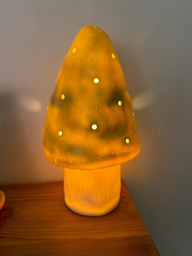 Heico paddenstoel lamp, Ophalen of Verzenden, Zo goed als nieuw, Lamp