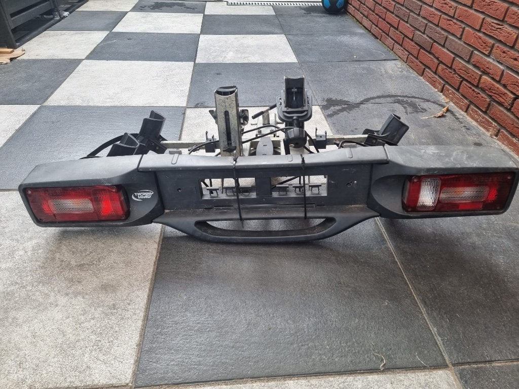 Te koop fietsendrager, Ophalen, 2 fietsen, Gebruikt, Trekhaakdrager