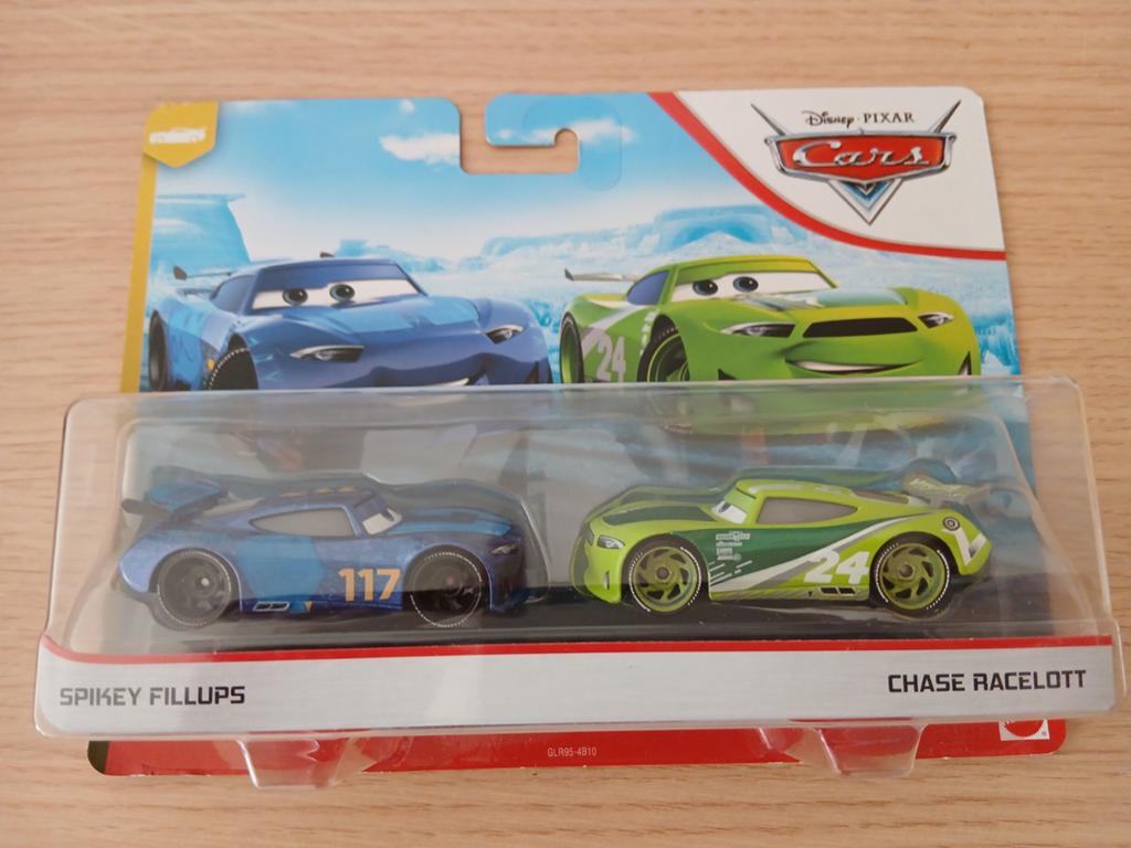 Disney Cars 3 , Spikey Fillups & Chase Racelott, Ophalen of Verzenden, Nieuw