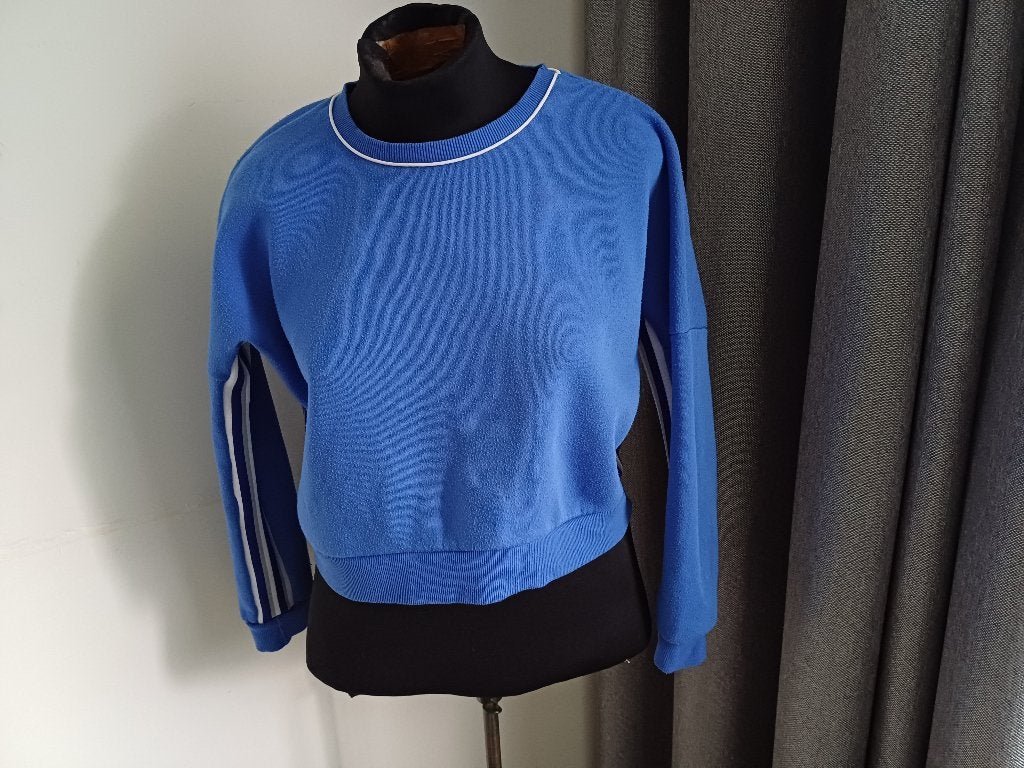korte blauwe sweater Primark mt 38/40, Maat 38/40 (M), Ophalen of Verzenden, Gedragen, Primark