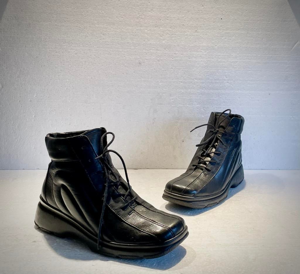 Rohde Comfort design hoge schoenen dames zwart 38,5 (UK 5,5), Ophalen of Verzenden, Zo goed als nieuw, Lage of Enkellaarzen