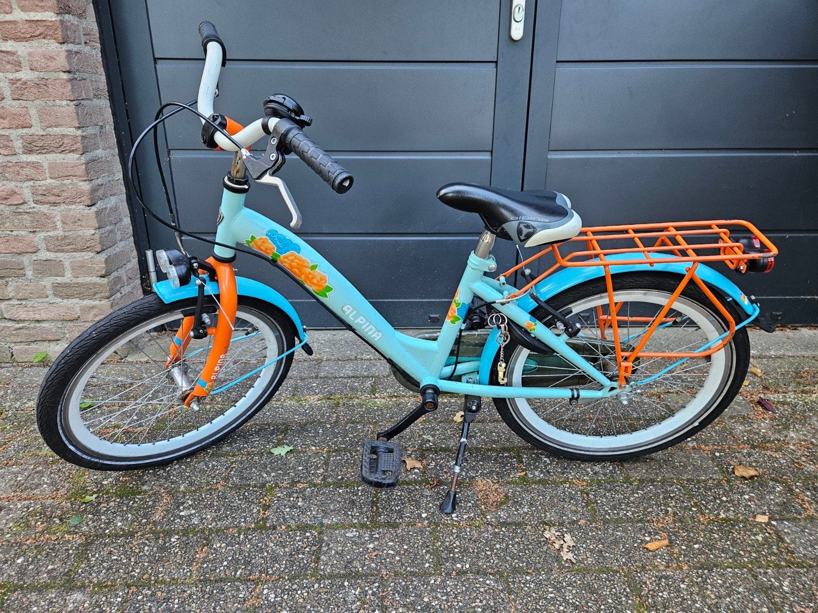 Alpina kinderfiets 20 inch met terugtraprem en handrem, Ophalen, Terugtraprem, Alpina, 16 tot 20 inch