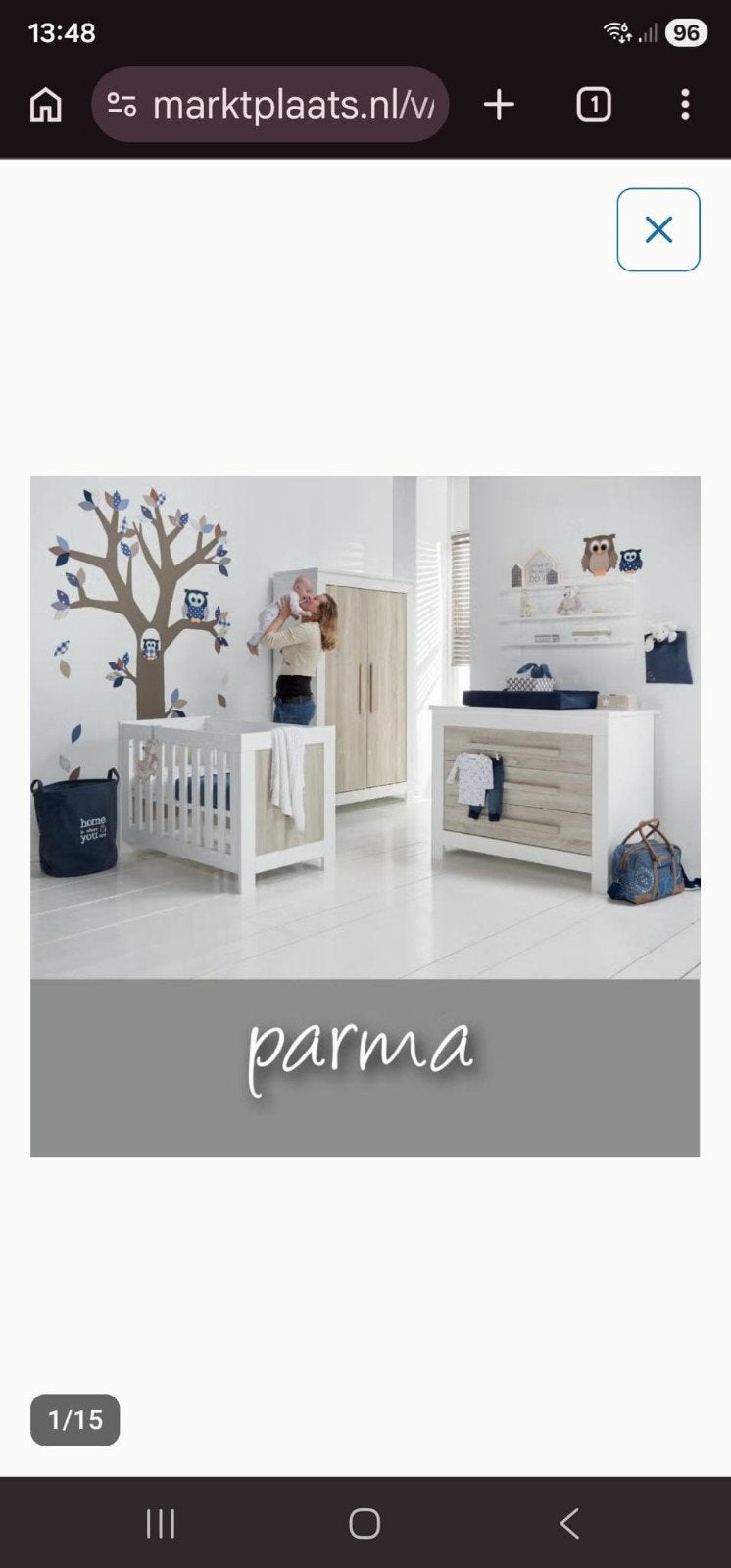 Complete Kinderkamer: Doorgroeibed, Kast en Commode, Ophalen, Gebruikt, Jongetje of Meisje