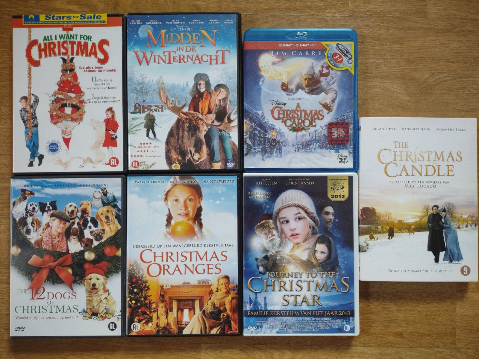 Kerstfilm Collectie: 7 Films voor de Feestdagen, Alle leeftijden, Ophalen of Verzenden, Gebruikt, Nederlands
