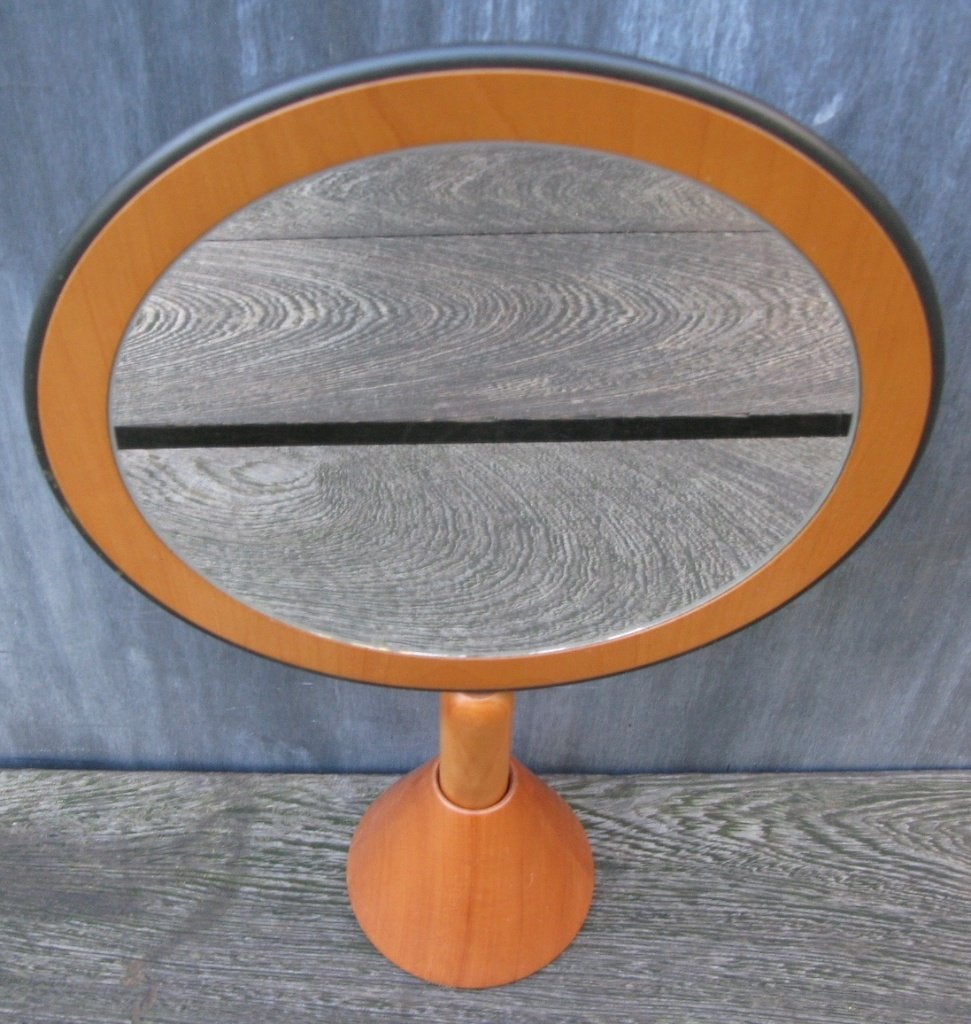 SPIEGEL HOUT GIORGIO PIZZITUTTI DESIGN MATEO GRASSI, Hout, Gemerkt, Object, Ophalen of Verzenden