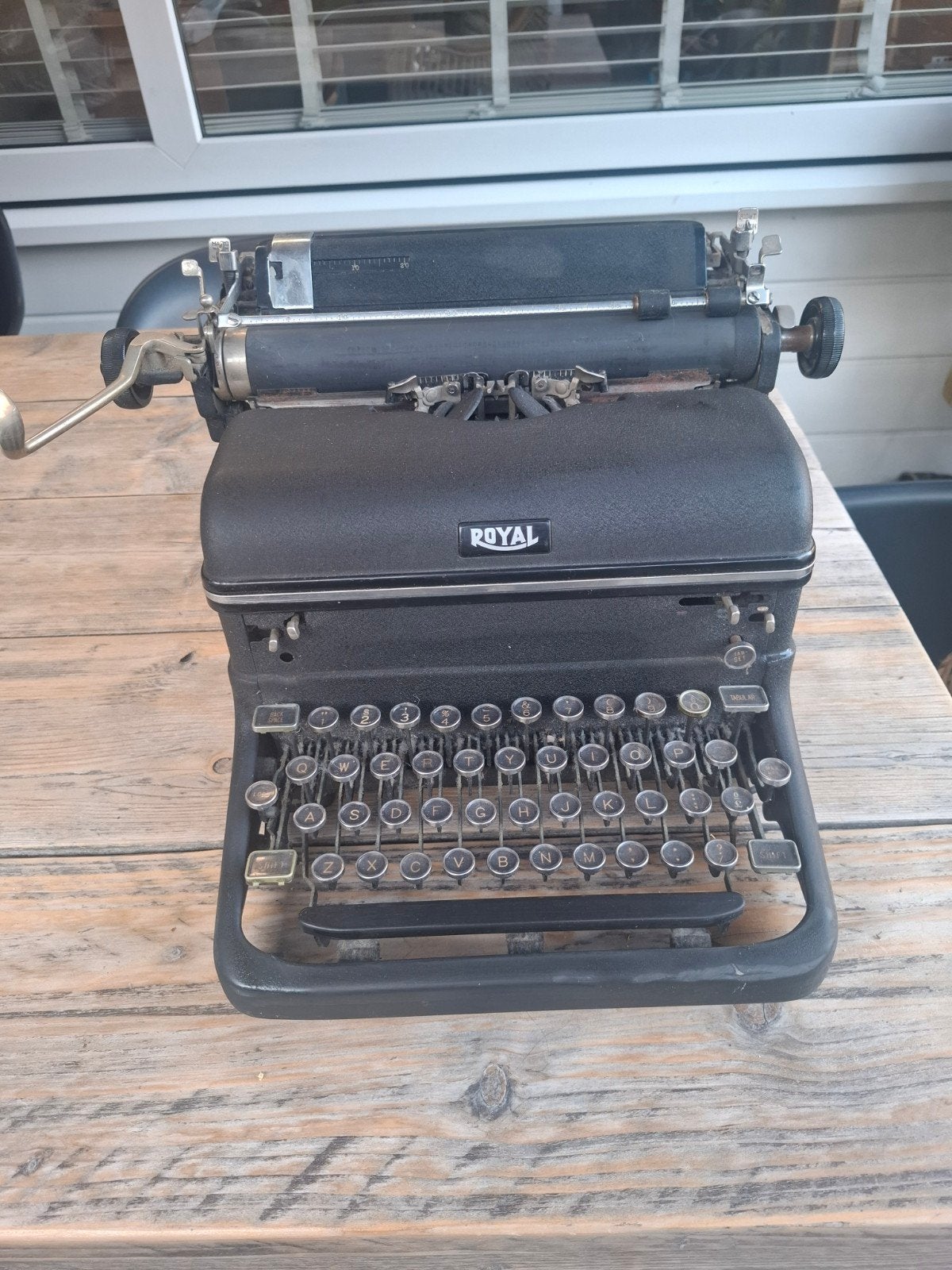 klassieke typemachine, Diversen, Typemachines, Ophalen, Gebruikt