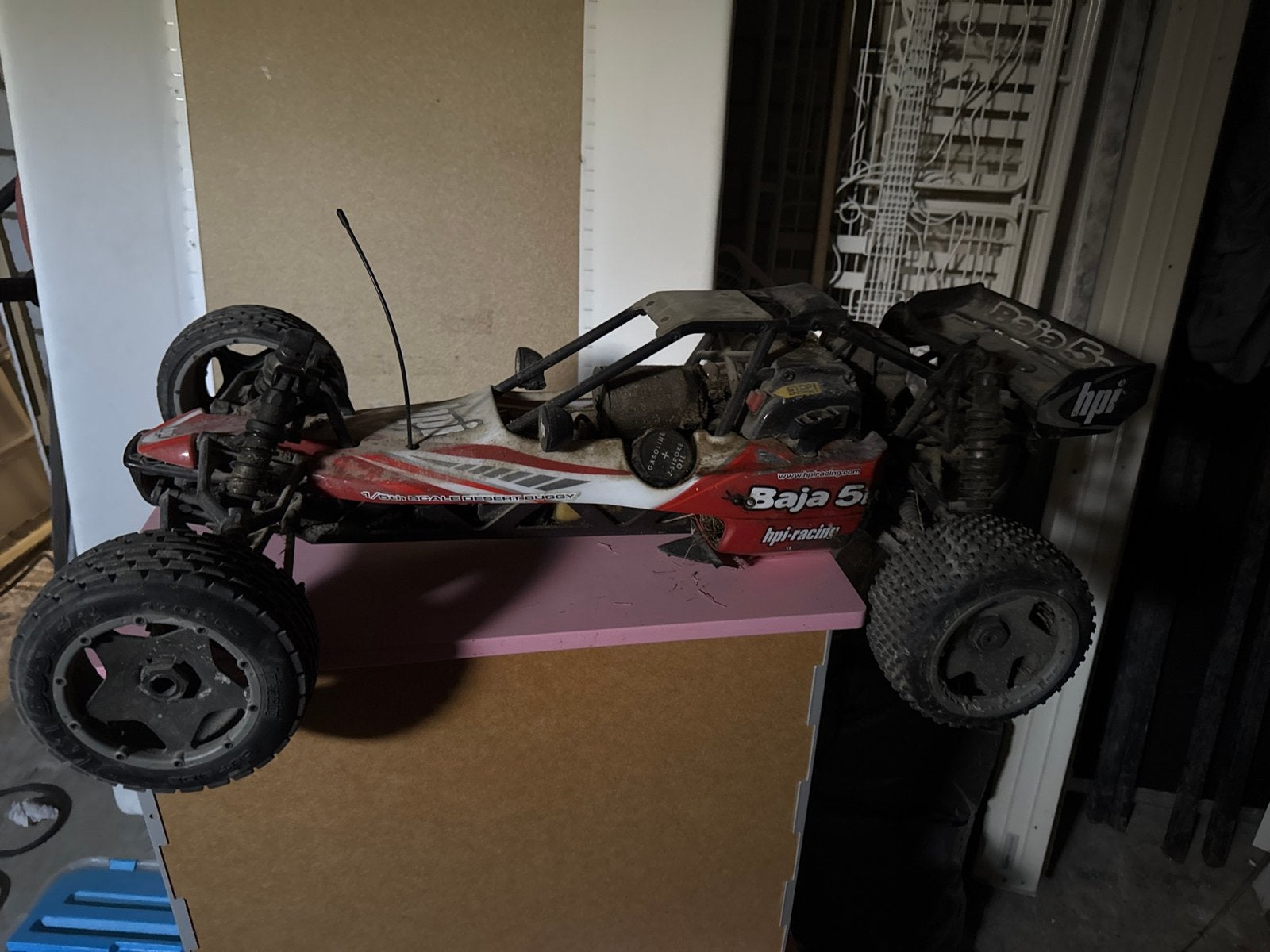HPI Baja 5B RC Auto Offroad Benzine, Ophalen, Benzine, Gebruikt, Auto offroad