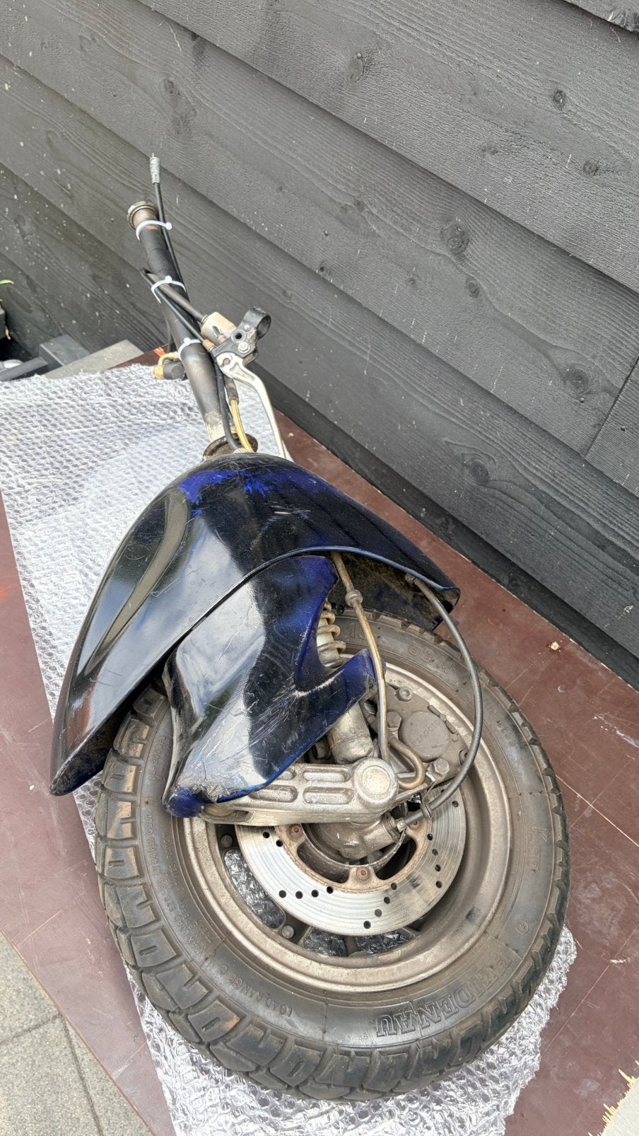 Voorvork Piaggio Zip Sp omgelast, Ophalen of Verzenden, Piaggio