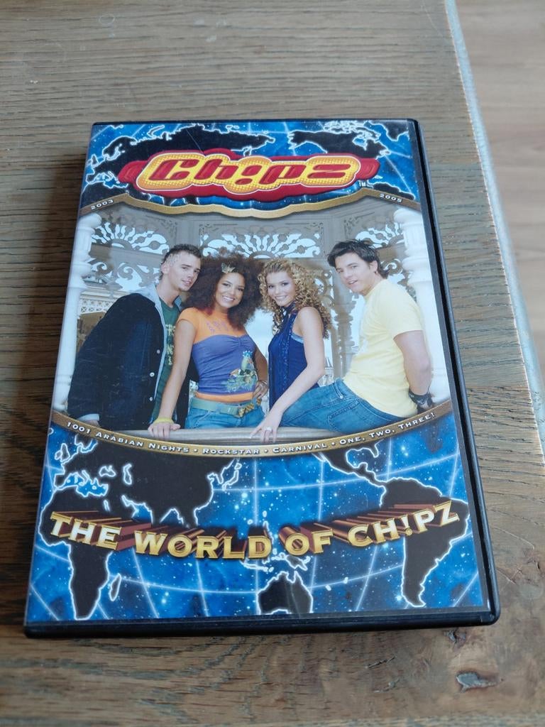 The World of Chipz dvd. Fox kids., Cd's en Dvd's, Alle leeftijden, Overige genres, Ophalen of Verzenden, Zo goed als nieuw