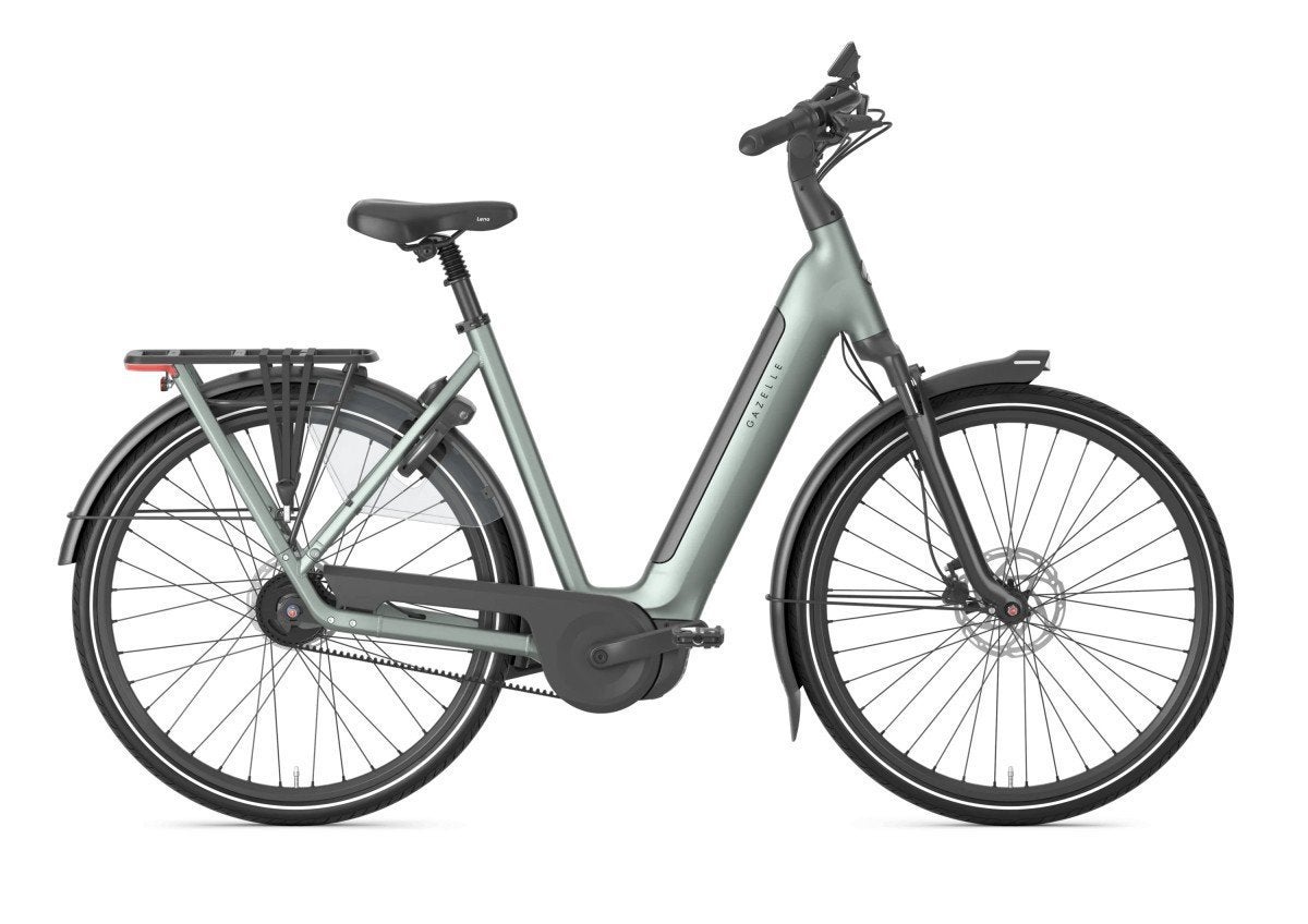 GAZELLE Grenoble C5+ First Edition Dames Twilight Green Mat, Ophalen, -, -, Nieuw