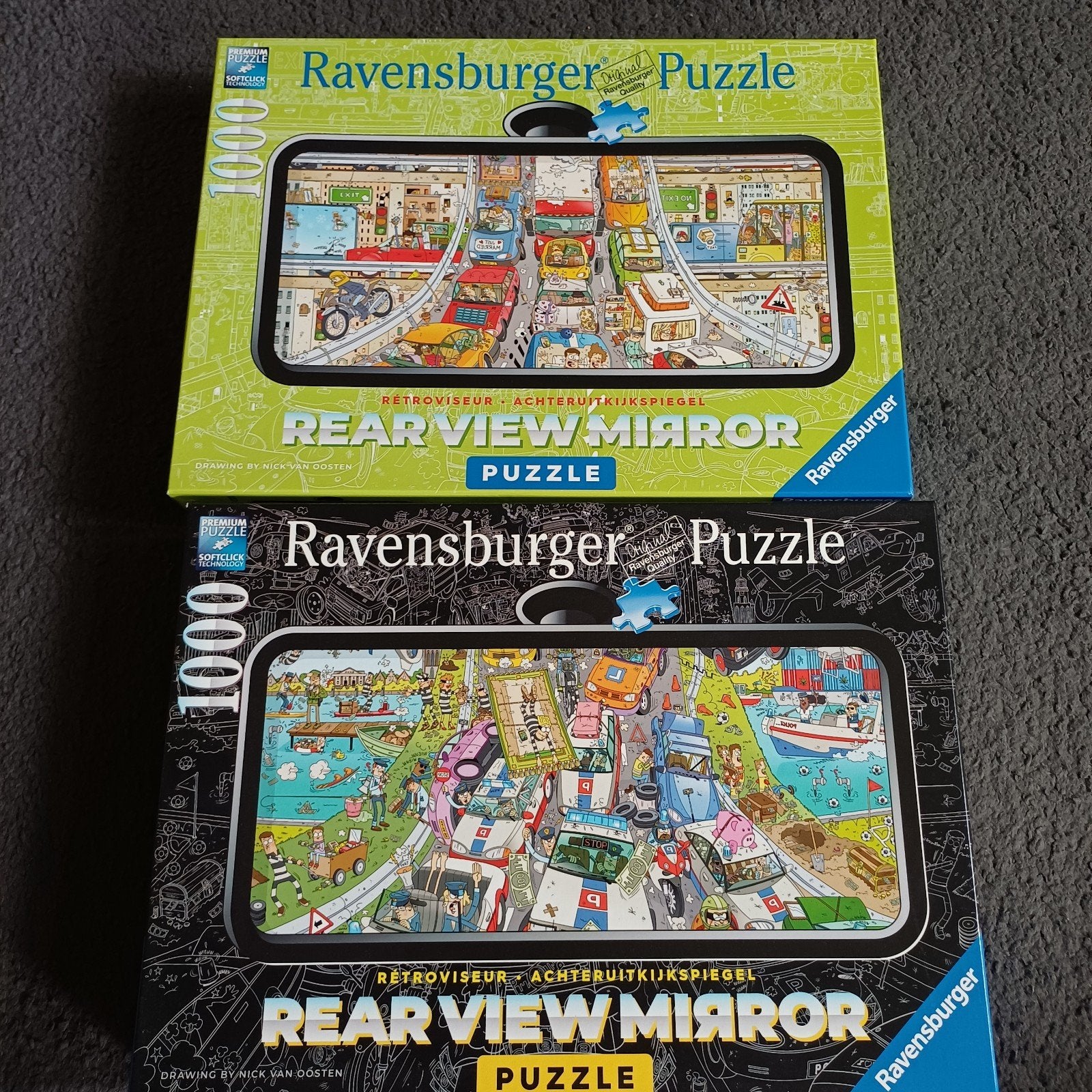 Ravensburger Rear View Mirror Puzzel 1000 stukjes, Ophalen, Meer dan 50 stukjes, Zo goed als nieuw, 6 jaar of ouder