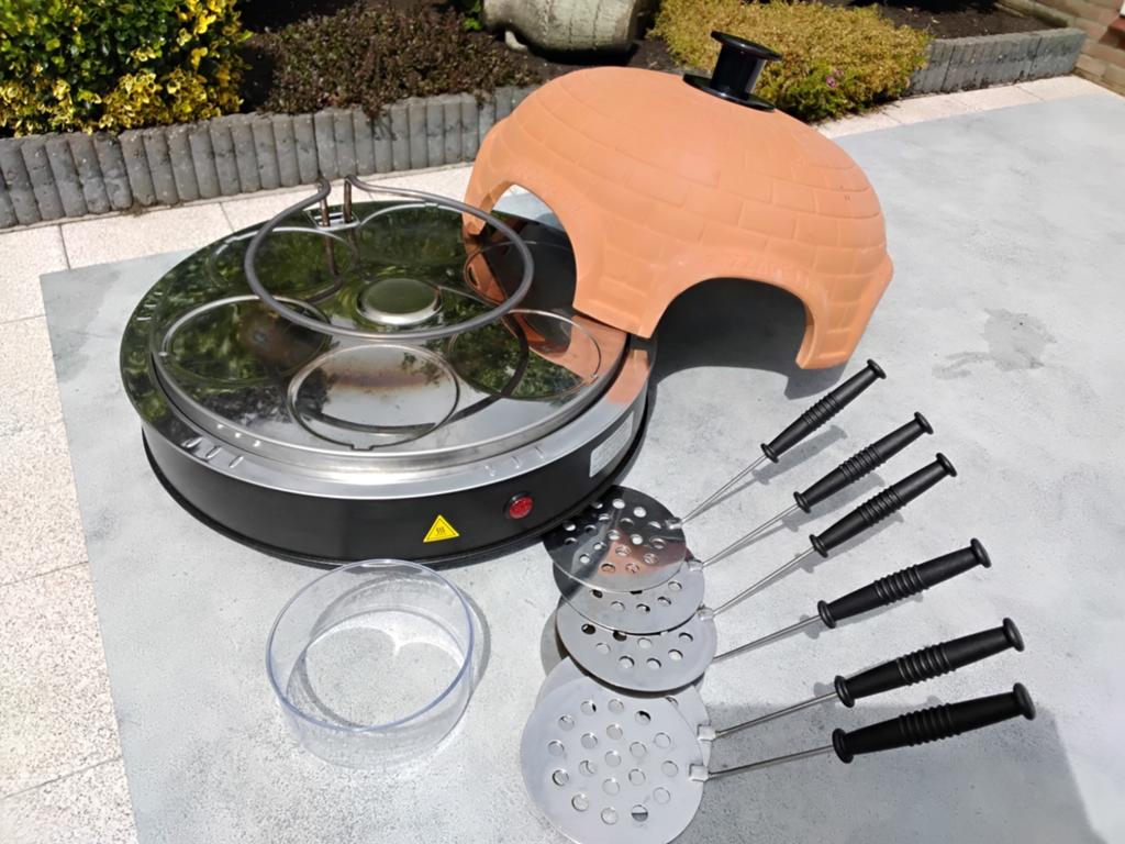 Emerio Pizzarette Cool Wall - Pizzaoven voor 6 personen, Ophalen, Minder dan 45 cm, Overige merken, Pizzaoven