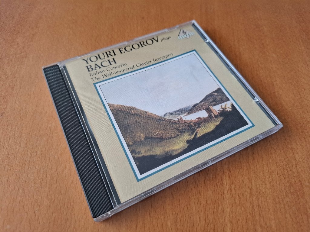 YOERI EGOROV plays BACH, Cd's en Dvd's, Cd's | Klassiek, Kamermuziek, Ophalen of Verzenden, Zo goed als nieuw, Barok