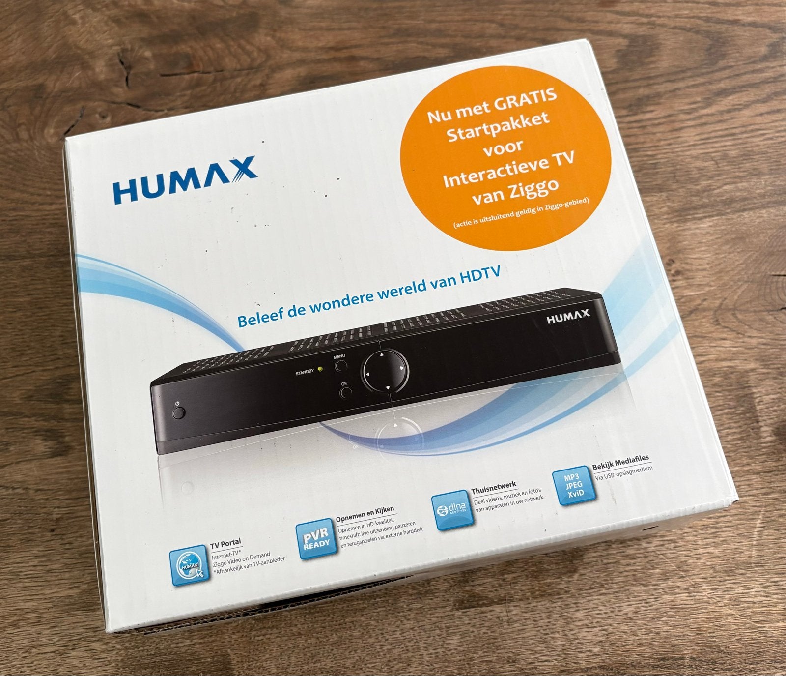 Humax IRHD-5300c Digital HDTV Decoder - Nieuw in doos, Ophalen of Verzenden, Nieuw, Decoder