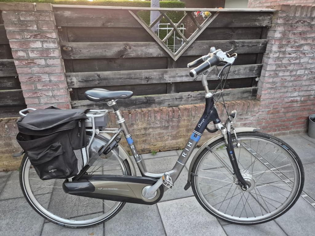 RIH Omega Elektrische fiets - Zeer weinig kilometers, Overige merken, Ophalen of Verzenden, Zo goed als nieuw, 47 tot 51 cm