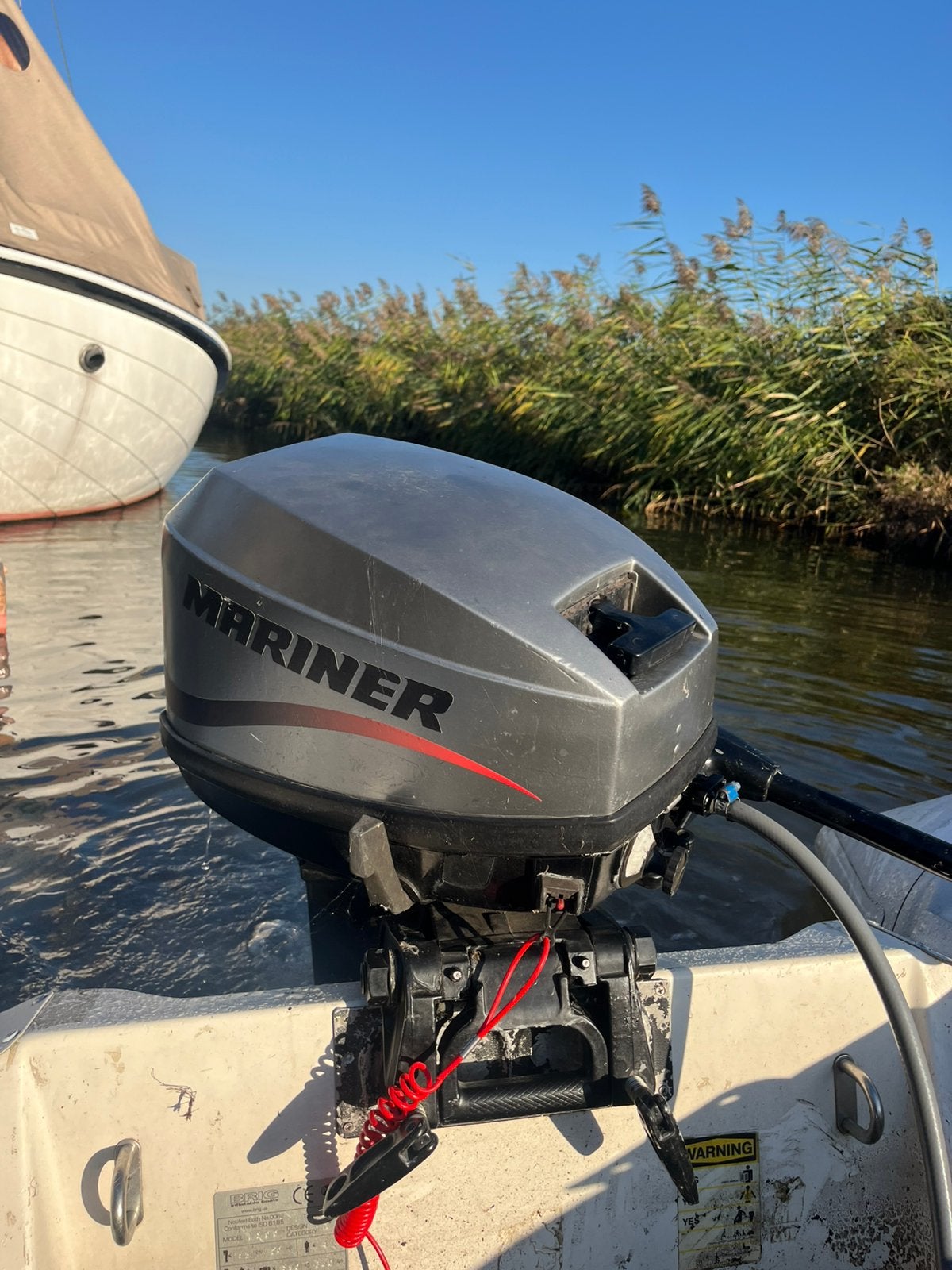 Mariner 15pk 2 takt, Watersport en Boten, Ophalen, Zo goed als nieuw, Motor en Techniek, Motorboot